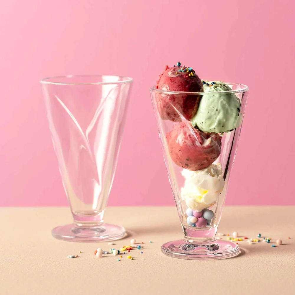 Cono Ice Cream Bowls Tall, Set of 4 - Image 2