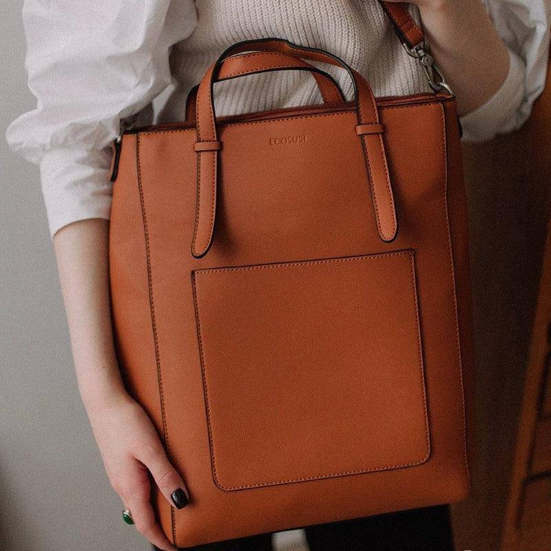 Convertible Tote Backpack 13L - Tan