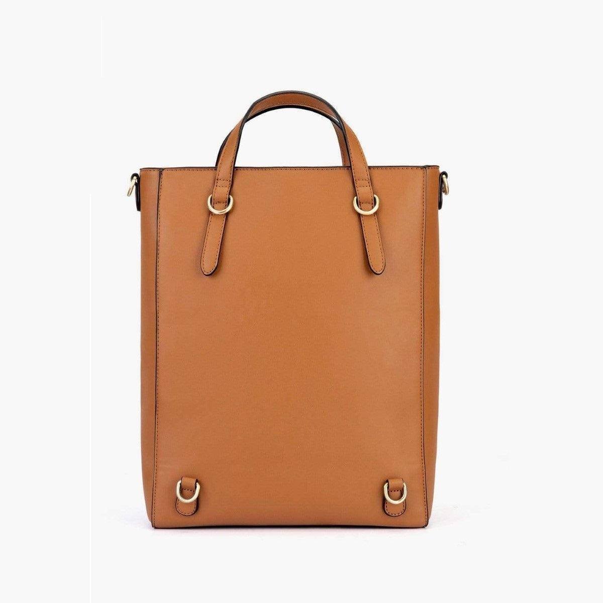 Convertible Tote Backpack 13L - Tan - Image 5