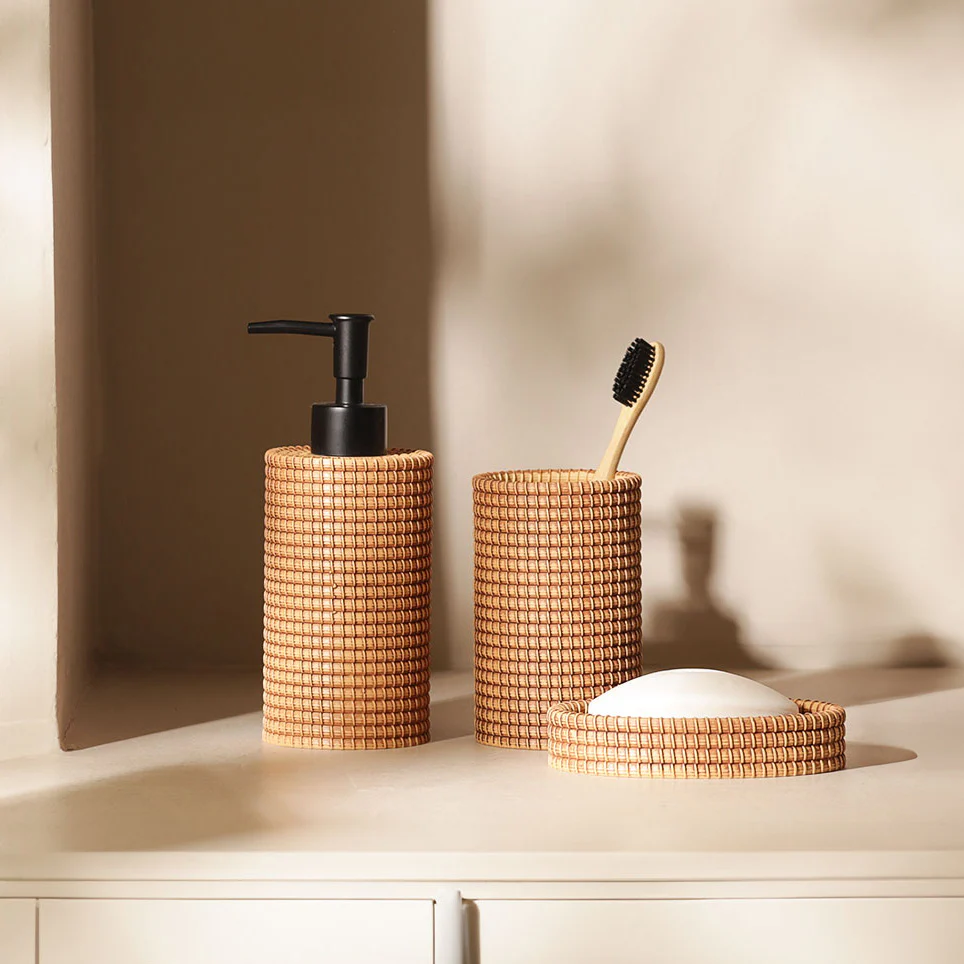 Copa 3-piece Bathroom Set - Ochre - Image 5