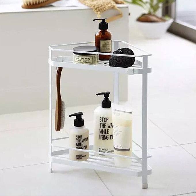 Corner Storage Shelf - White - Image 4