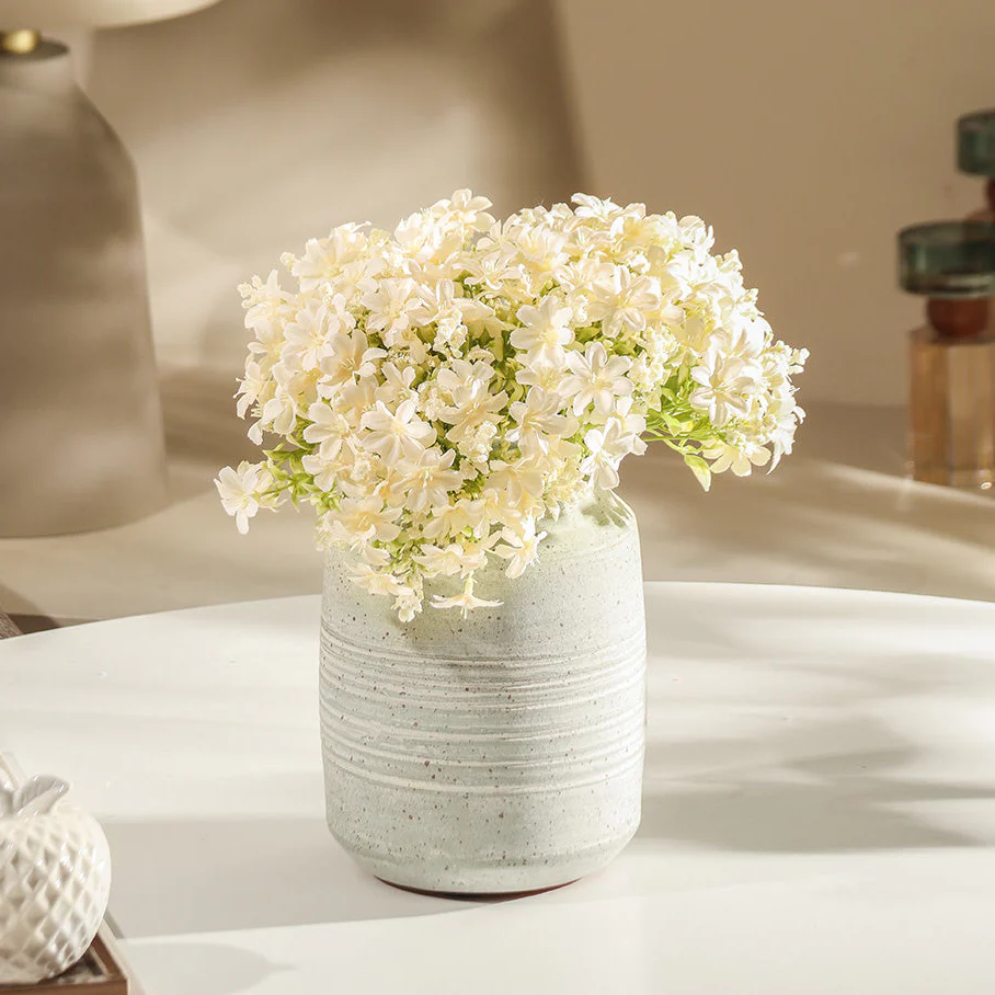 Cosmos Faux Bunch - Cream - Image 2