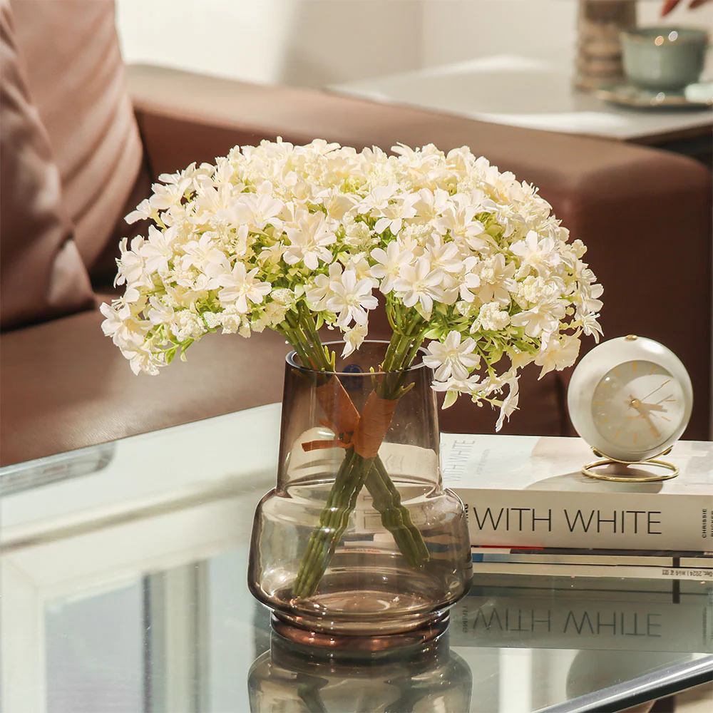 Cosmos Faux Bunch - Cream - Image 3
