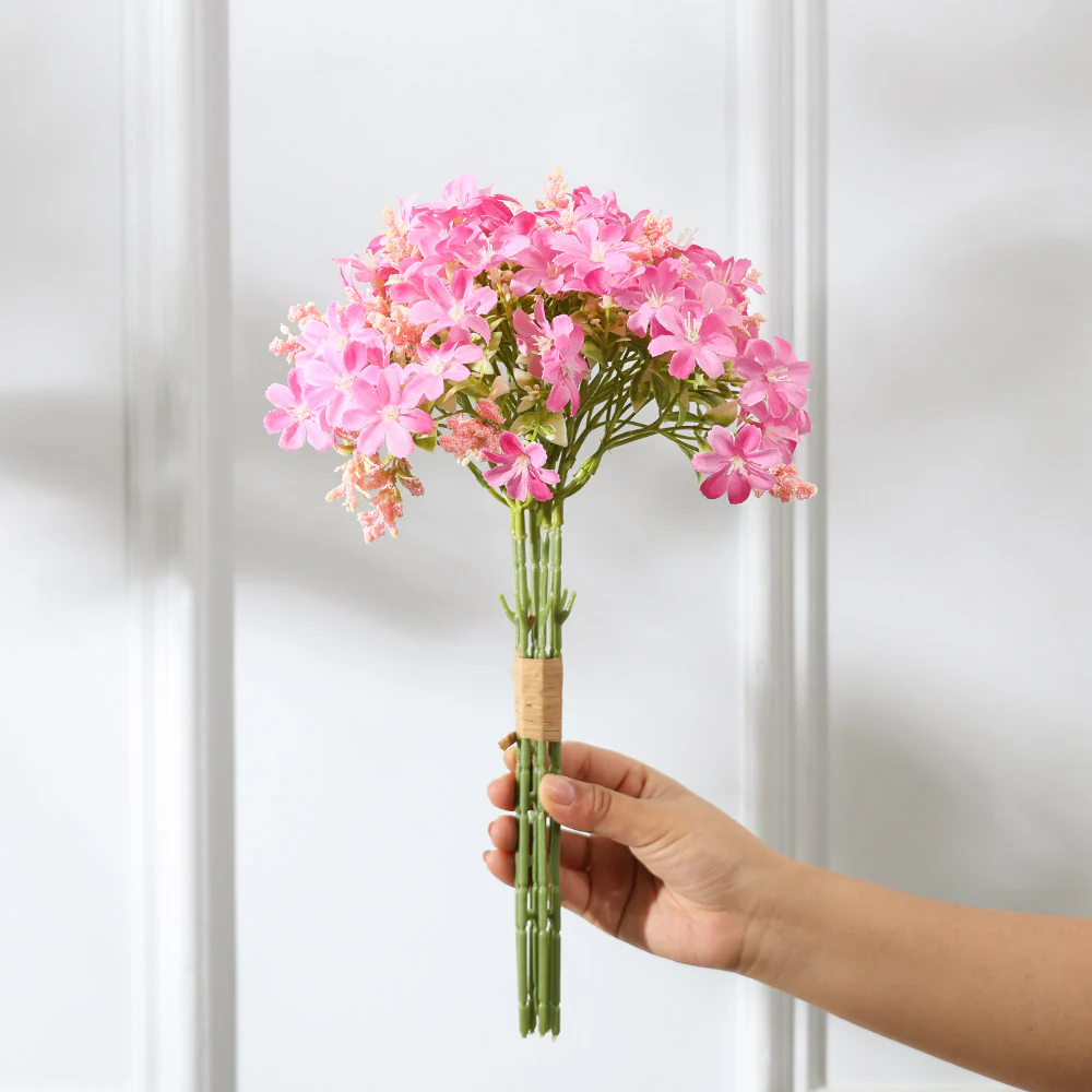 Cosmos Faux Bunch - Dark Pink - Image 2