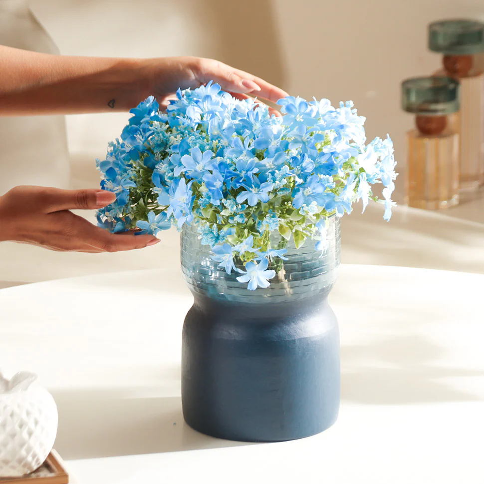 Cosmos Faux Bunch - Sky Blue - Image 3