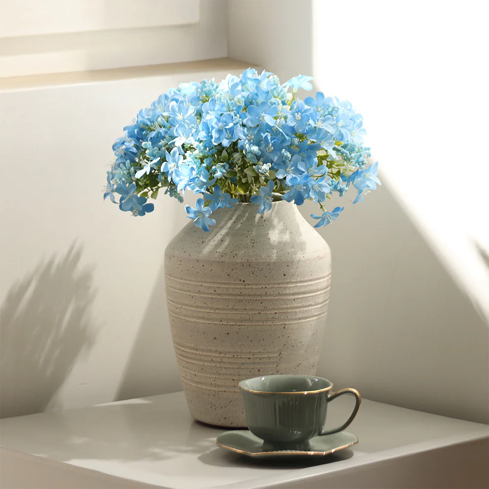 Cosmos Faux Bunch - Sky Blue - Image 4