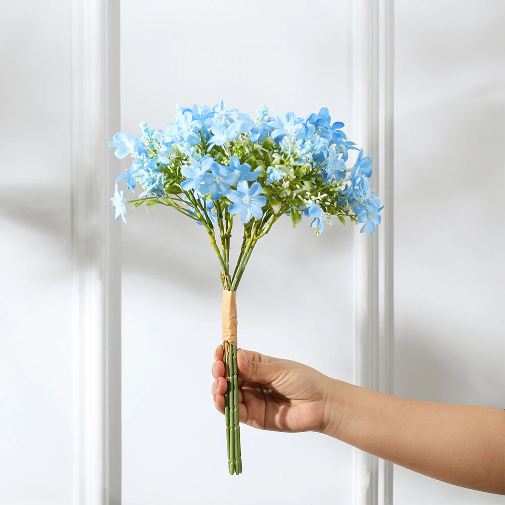 Cosmos Faux Bunch - Sky Blue - Image 5