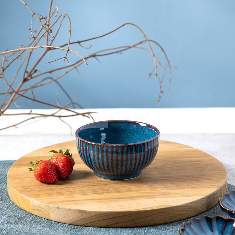 Cove Small Bowl - Teal Blue - Image 2