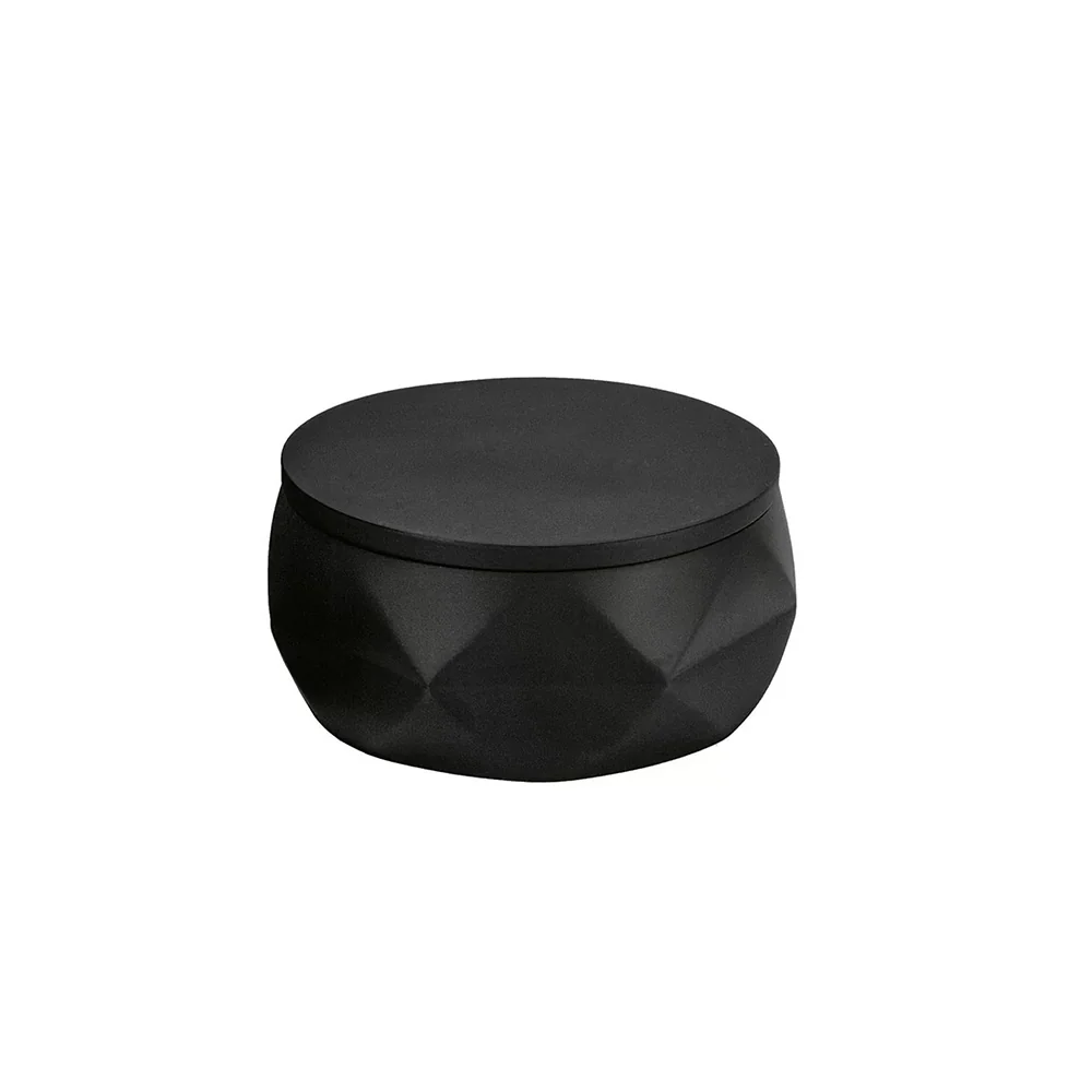 Crackle Cotton Jar - Black - Image 3