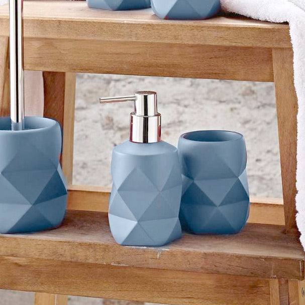 Crackle Soap Dispenser - Stone Blue - Image 5
