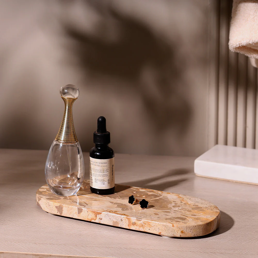 Creve Marble Oval Valet Tray - Image 3