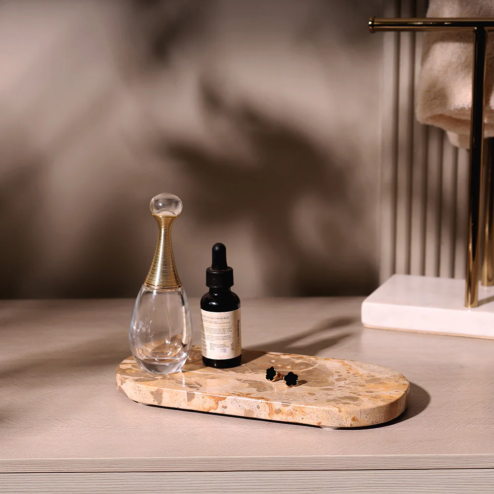 Creve Marble Oval Valet Tray - Image 5