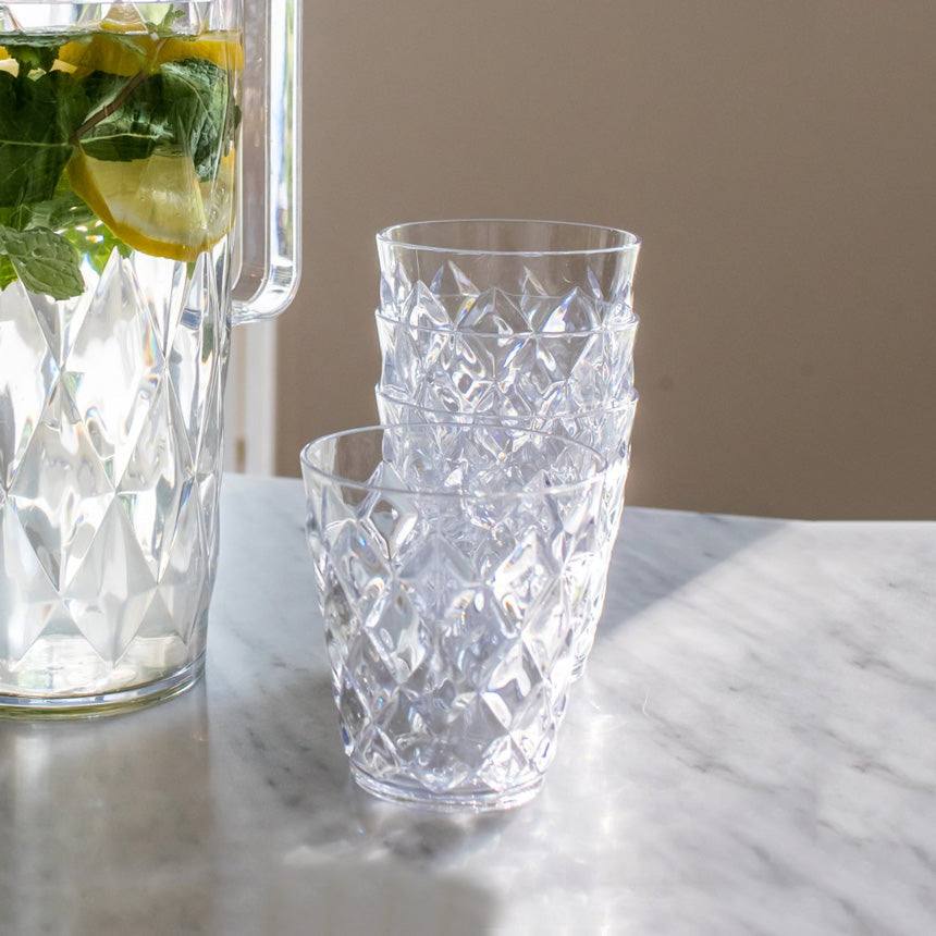 Crystal Water Pitcher With Tumblers, Set of 5 - Image 2
