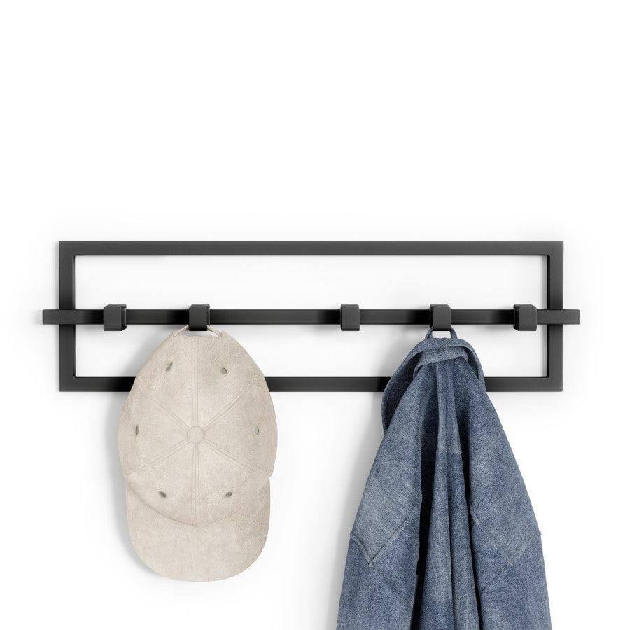 Cubiko 5 Wall Hooks - Black - Image 2