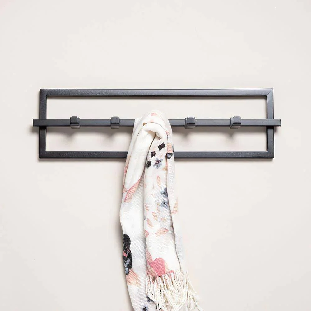 Cubiko 5 Wall Hooks - Black - Image 3