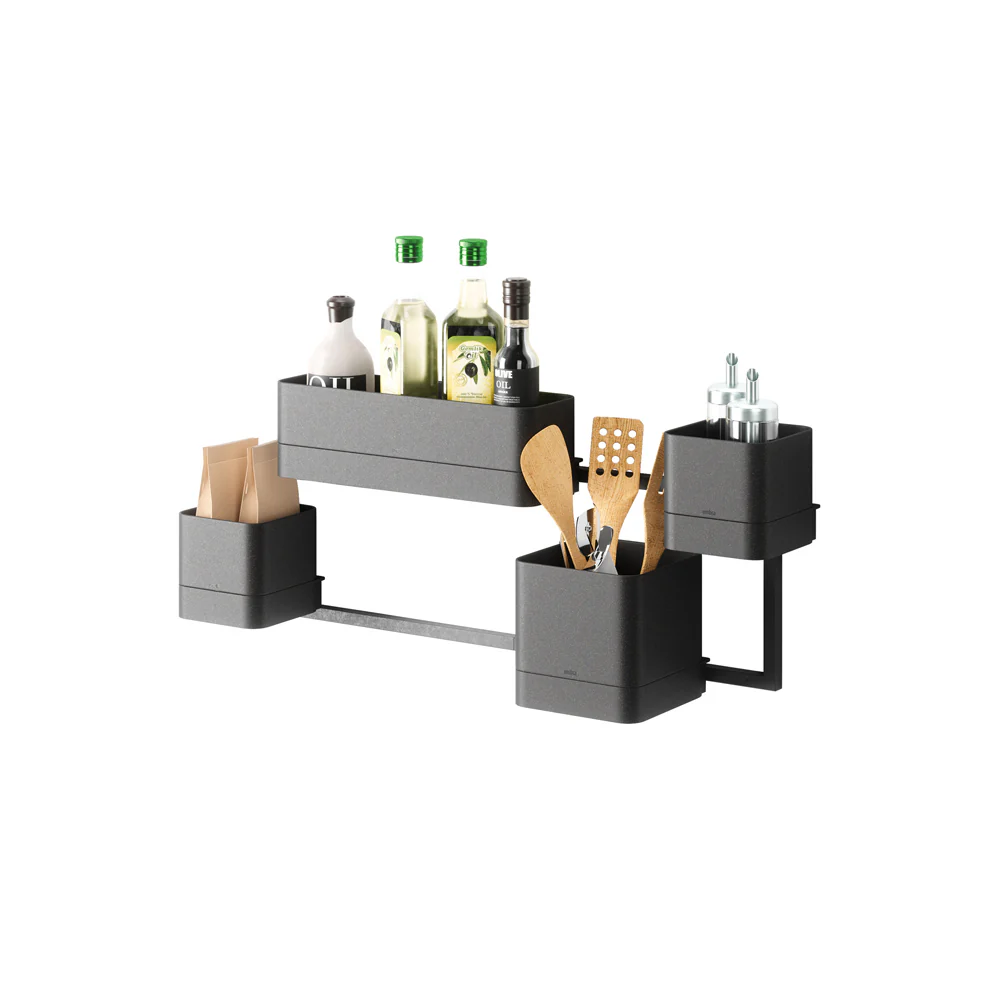 Cubiko Wall Planter - Black - Image 10