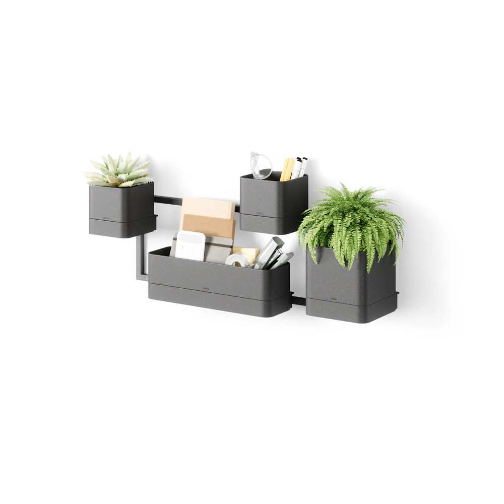 Cubiko Wall Planter - Black - Image 3