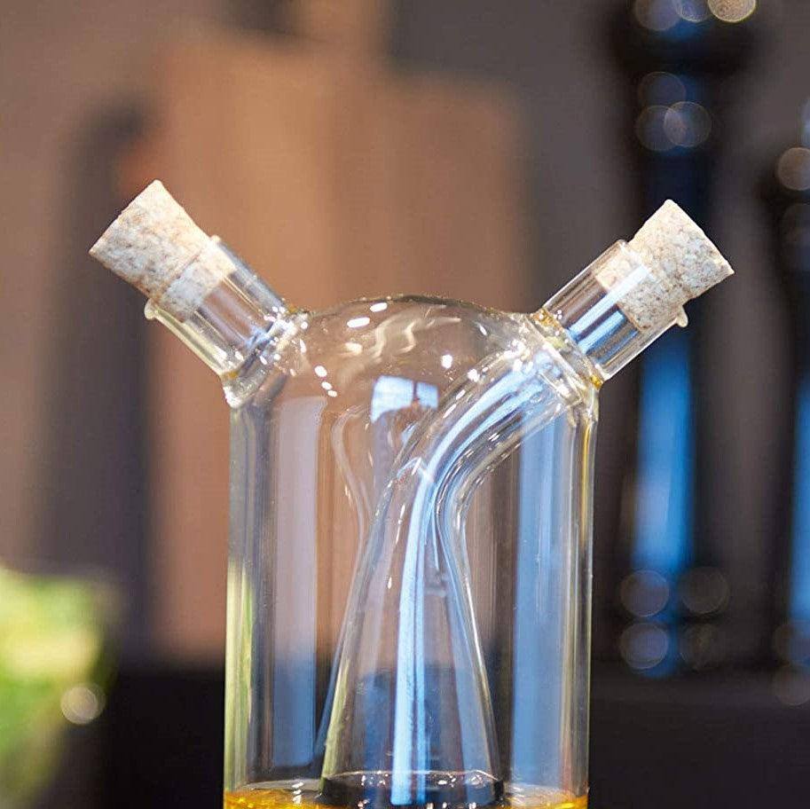 Cucina 2-in-1 Cylinderical Oil & Vinegar Bottle - Image 4