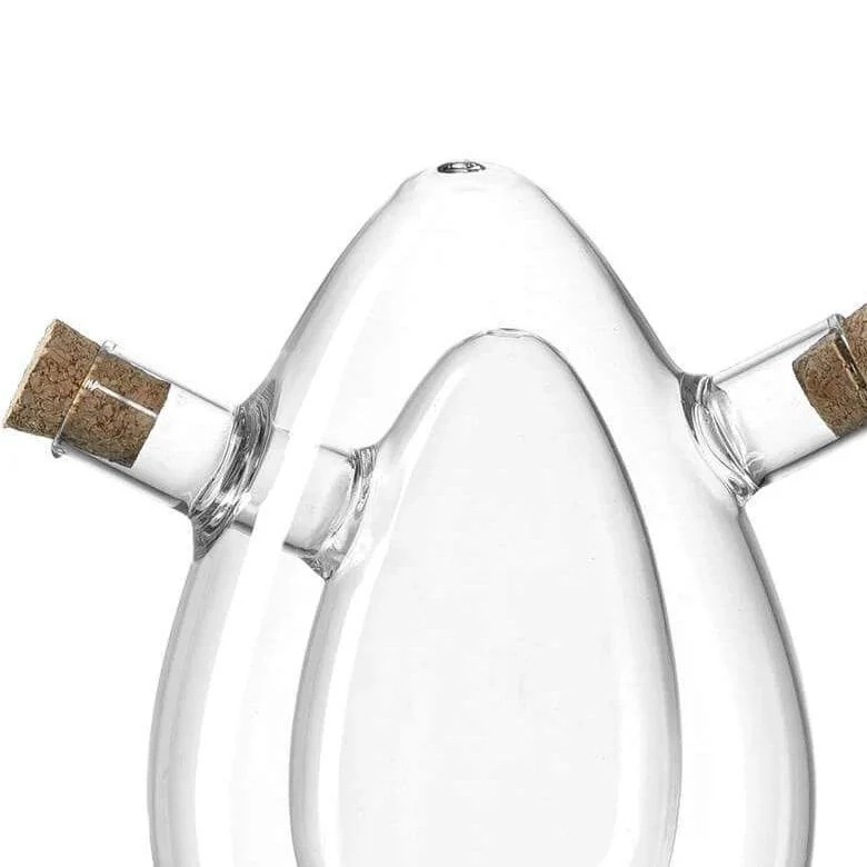 Cucina 2-in-1 Oval Oil & Vinegar Bottle - Image 3