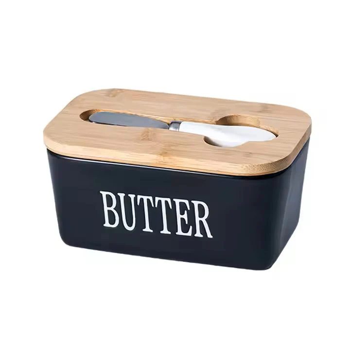 Culina Butter Dish with Spreader Large - Navy Blue - Image 7