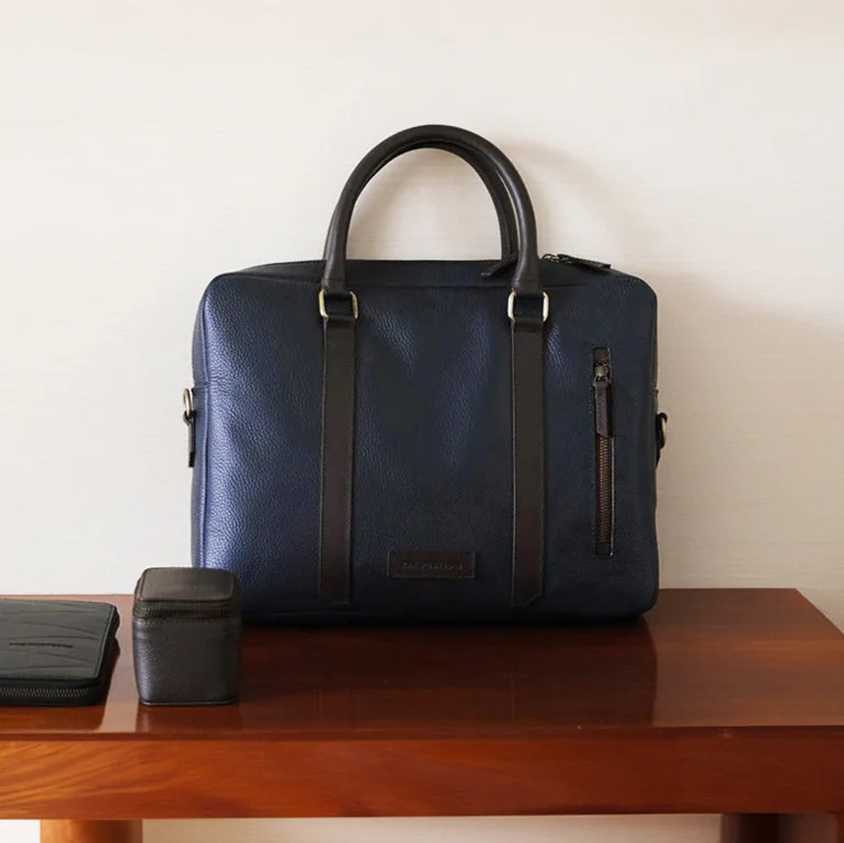 Cullen Messenger Laptop Bag 2.0 - Deep Sea Blue - Image 4