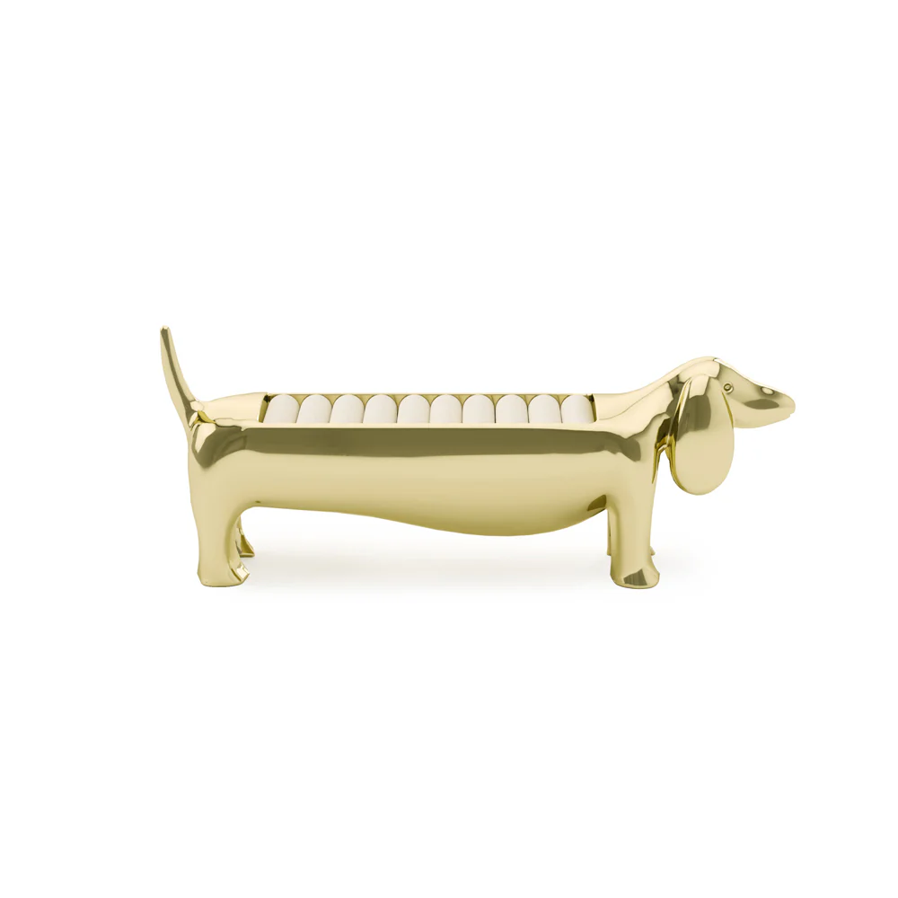 Dachsie Ring Holder - Brass - Image 4