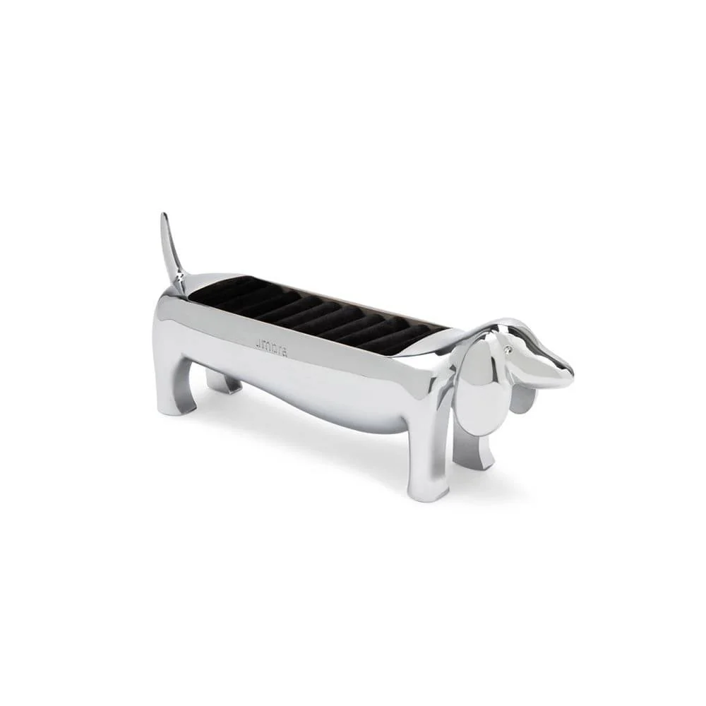 Dachsie Ring Holder - Chrome - Image 4
