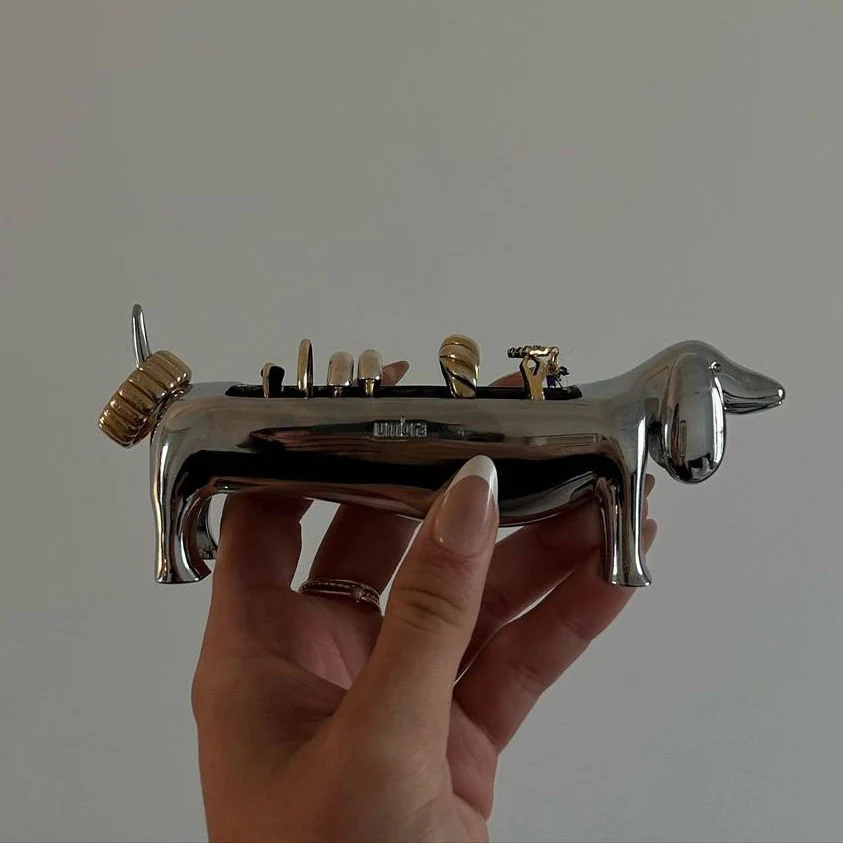 Dachsie Ring Holder - Chrome - Image 6