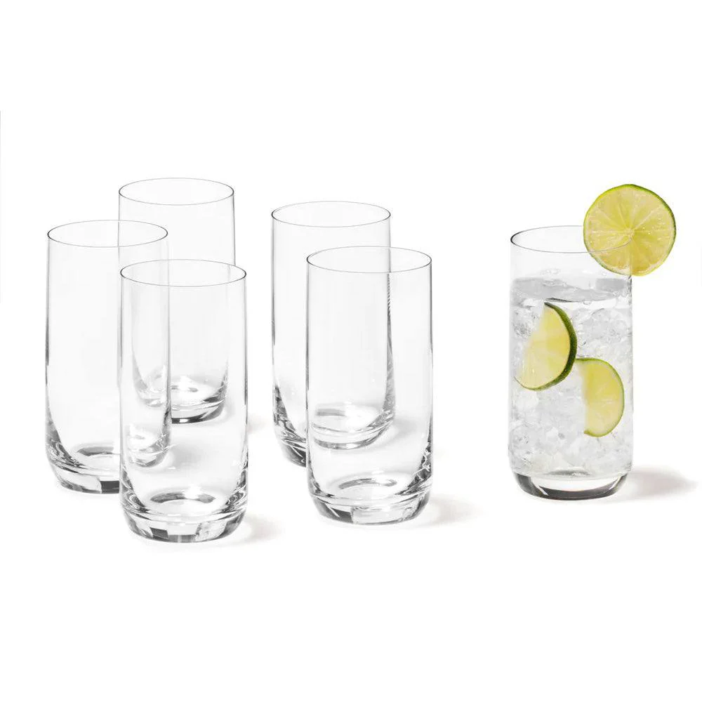 Daily Long Drink Glasses 330ml, Set of 6 - Image 3
