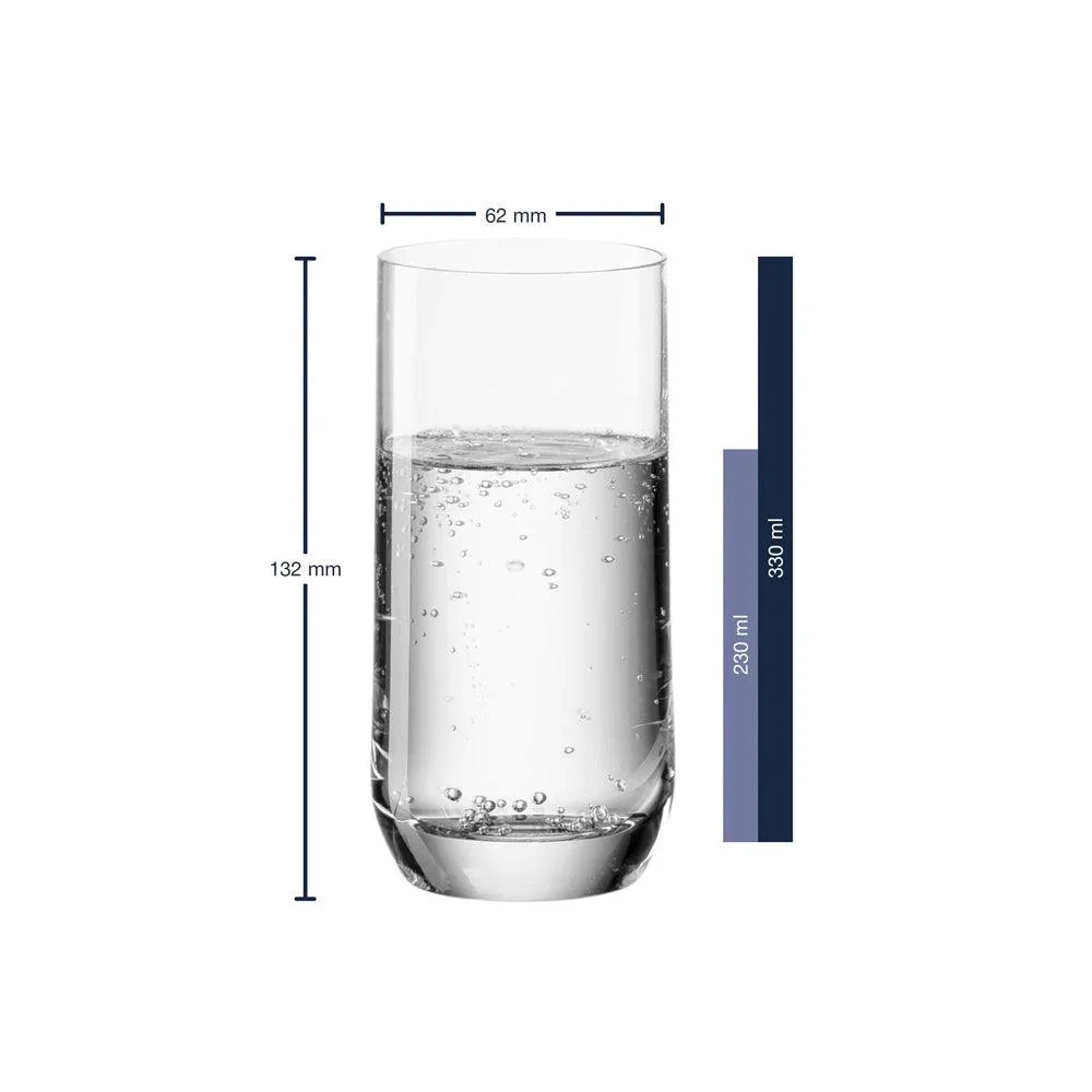 Daily Long Drink Glasses 330ml, Set of 6 - Image 7