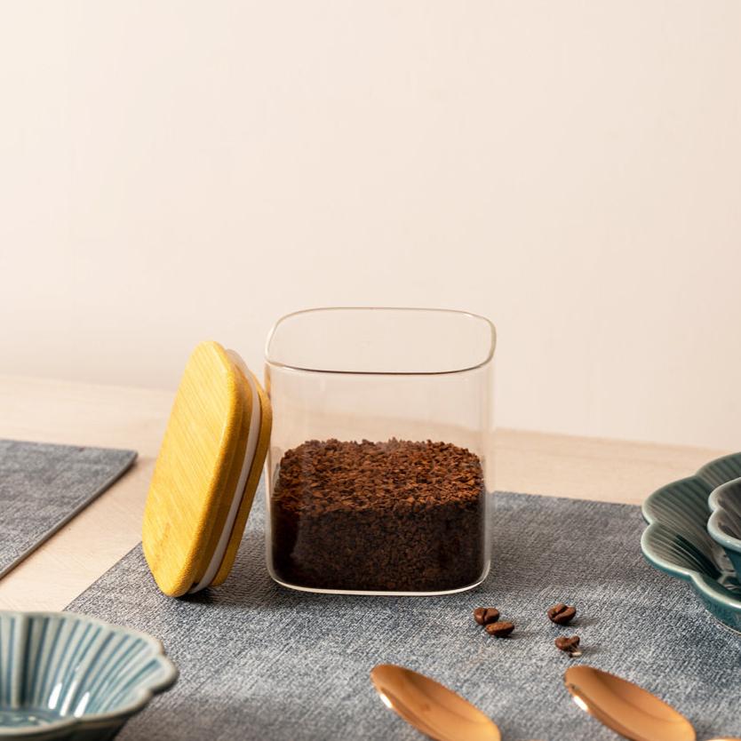 Daily Square Glass Storage Jar - Mini - Image 3