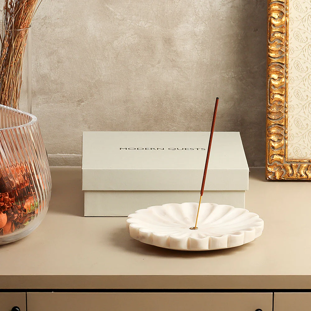 Daisy Marble Incense Holder Gift Box - Image 2