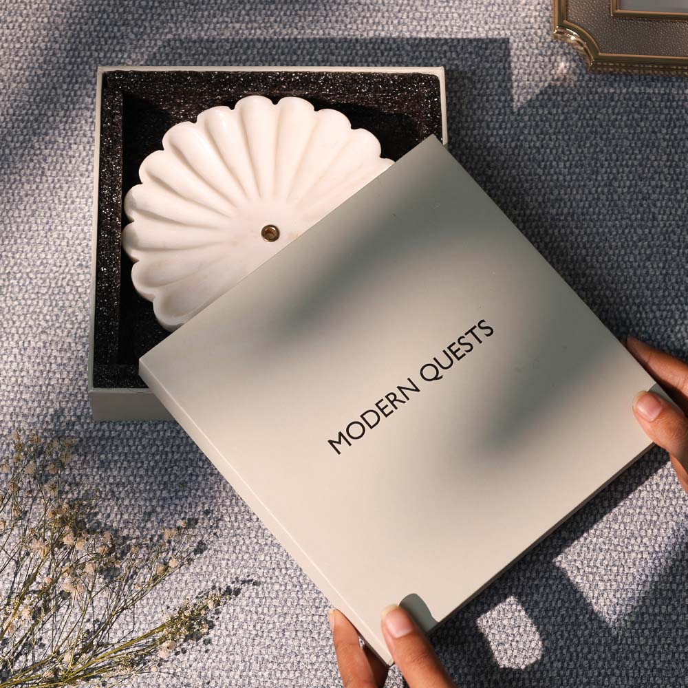 Daisy Marble Incense Holder Gift Box - Image 4