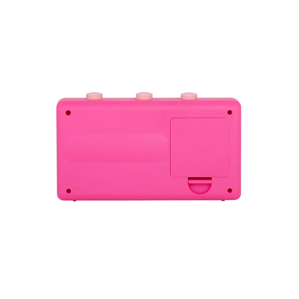 Data Flip Alarm Clock - Bright Pink - Image 5