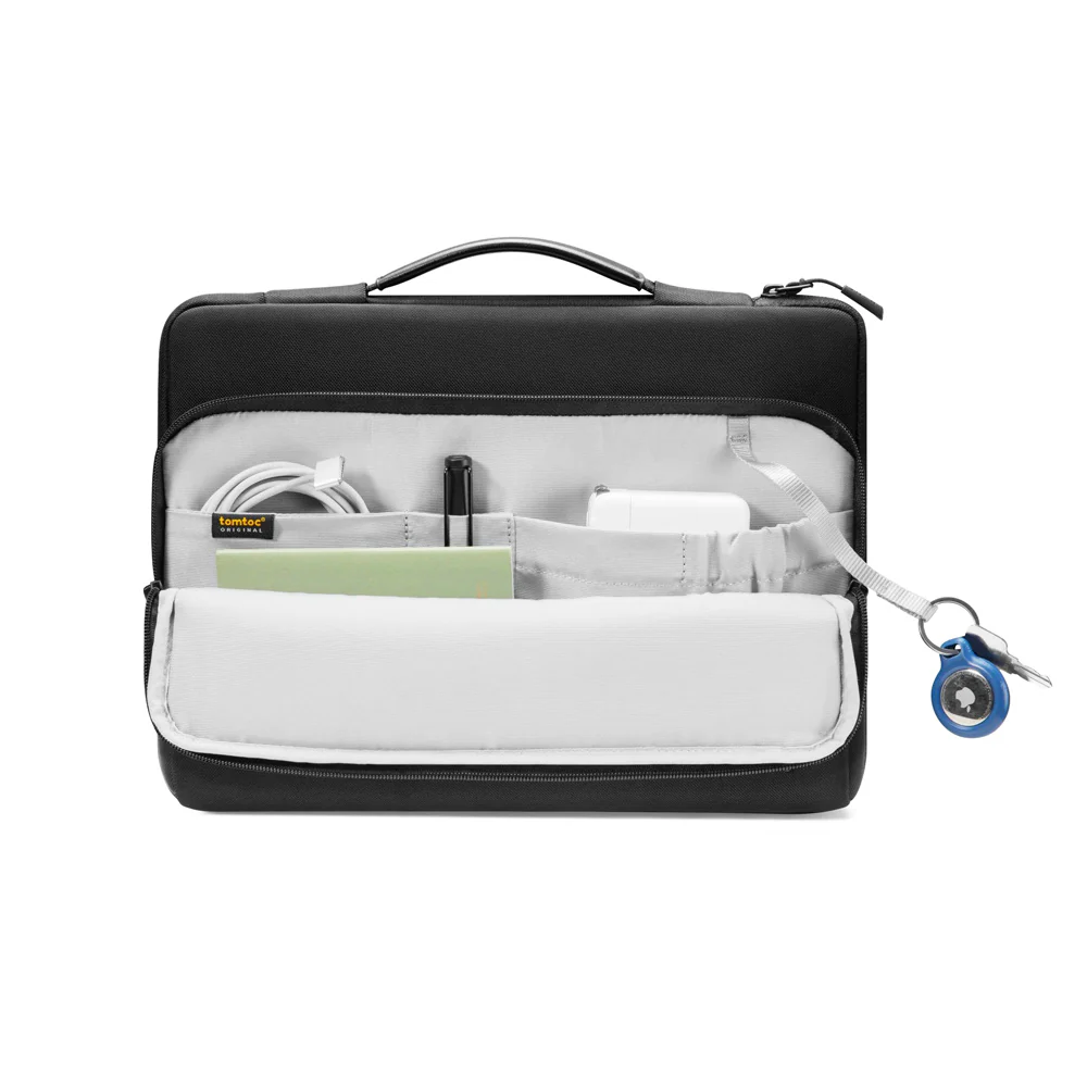 Defender A14 Premium Laptop Briefcase - Black 15 to 16 Inch - Image 3