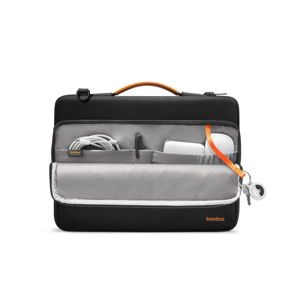 Defender-A40 Shoulder Laptop Bag - Black 16-inch - Image 16