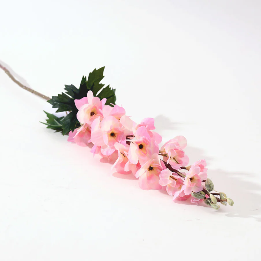 Delphinium Faux Stem - Coral - Image 3