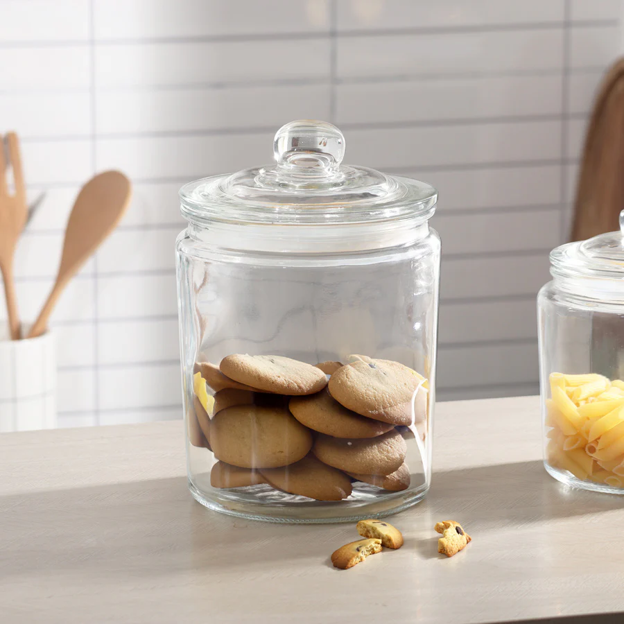 Dema Glass Storage Jar Large - Image 4