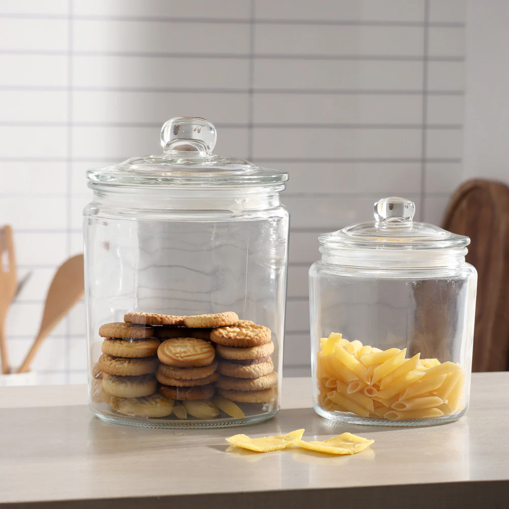 Dema Glass Storage Jar Medium - Image 5