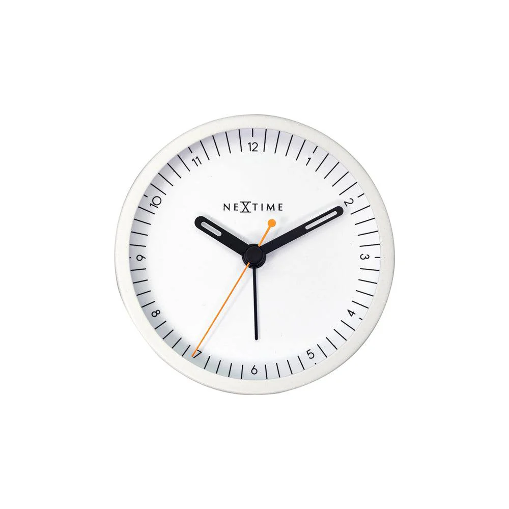 Desk Alarm Clock - White - Image 5