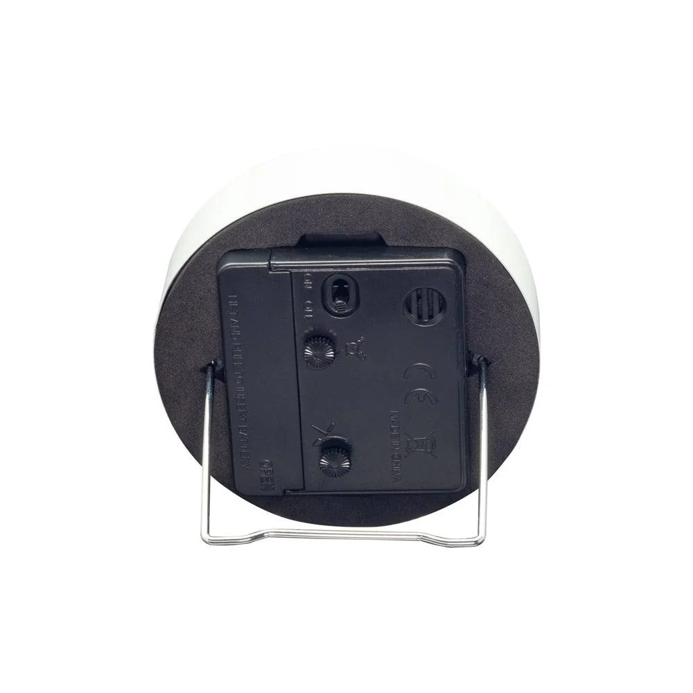 Desk Alarm Clock - White - Image 6