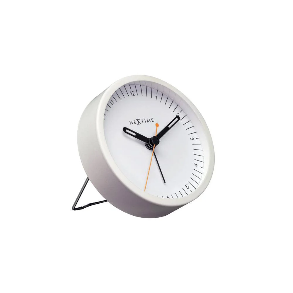 Desk Alarm Clock - White - Image 7