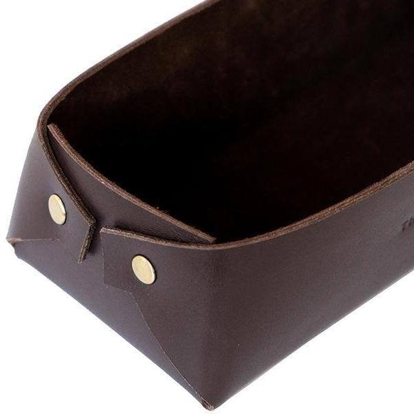 Desk Organiser Tray Small - Dark Tan - Image 3