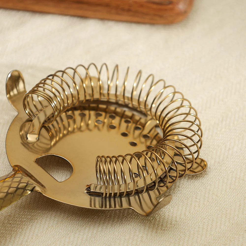 Deus Cocktail Strainer - Gold - Image 2