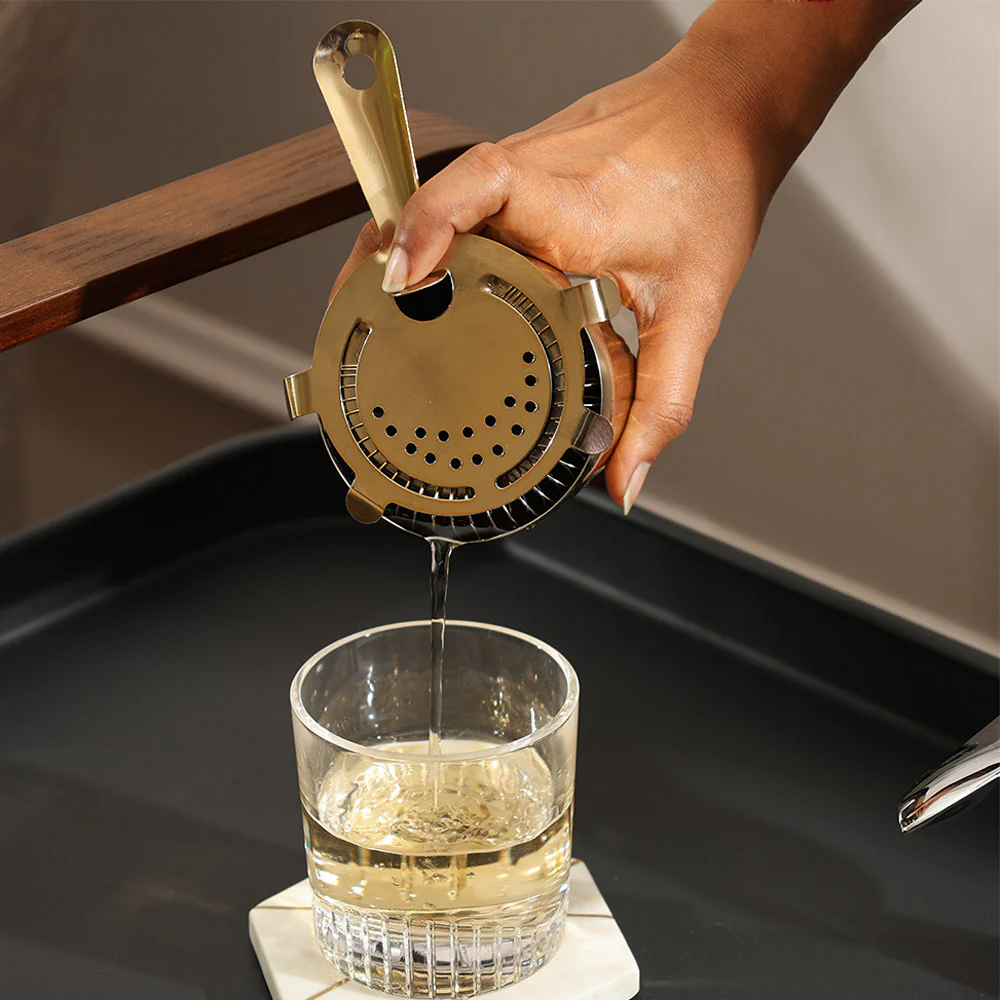 Deus Cocktail Strainer - Gold - Image 3