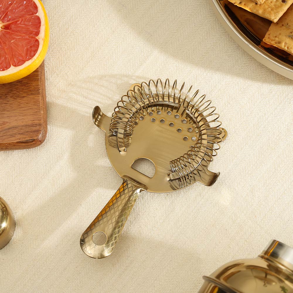 Deus Cocktail Strainer - Gold - Image 5