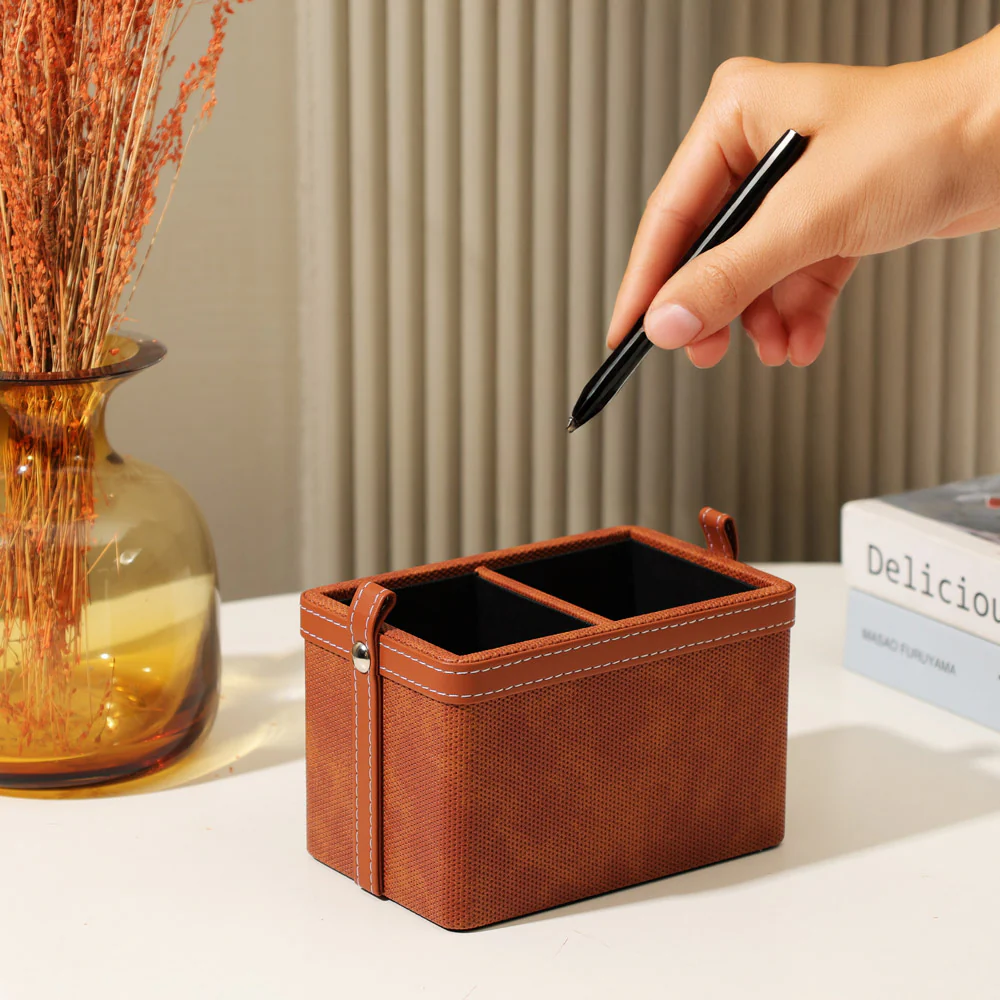 Devon Duo Organiser - Umber - Image 3