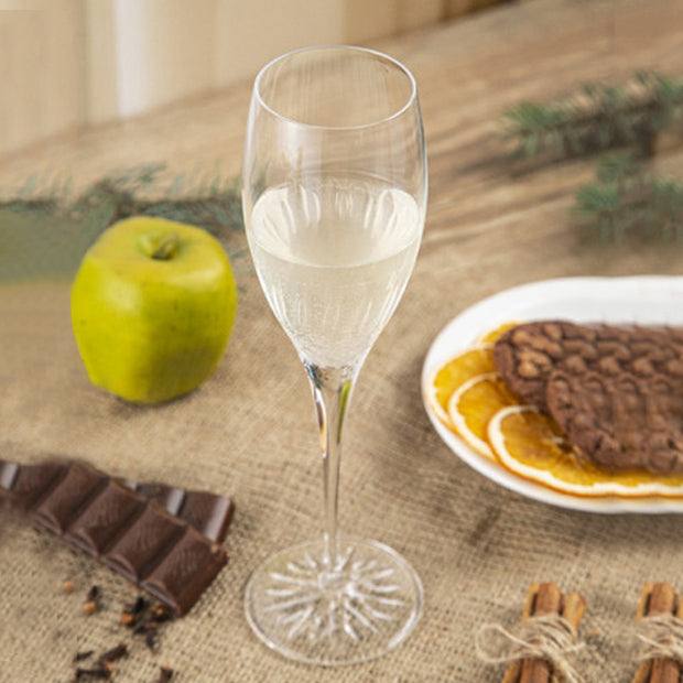 Diamante Champagne Glasses 220ml, Set of 4 - Image 2