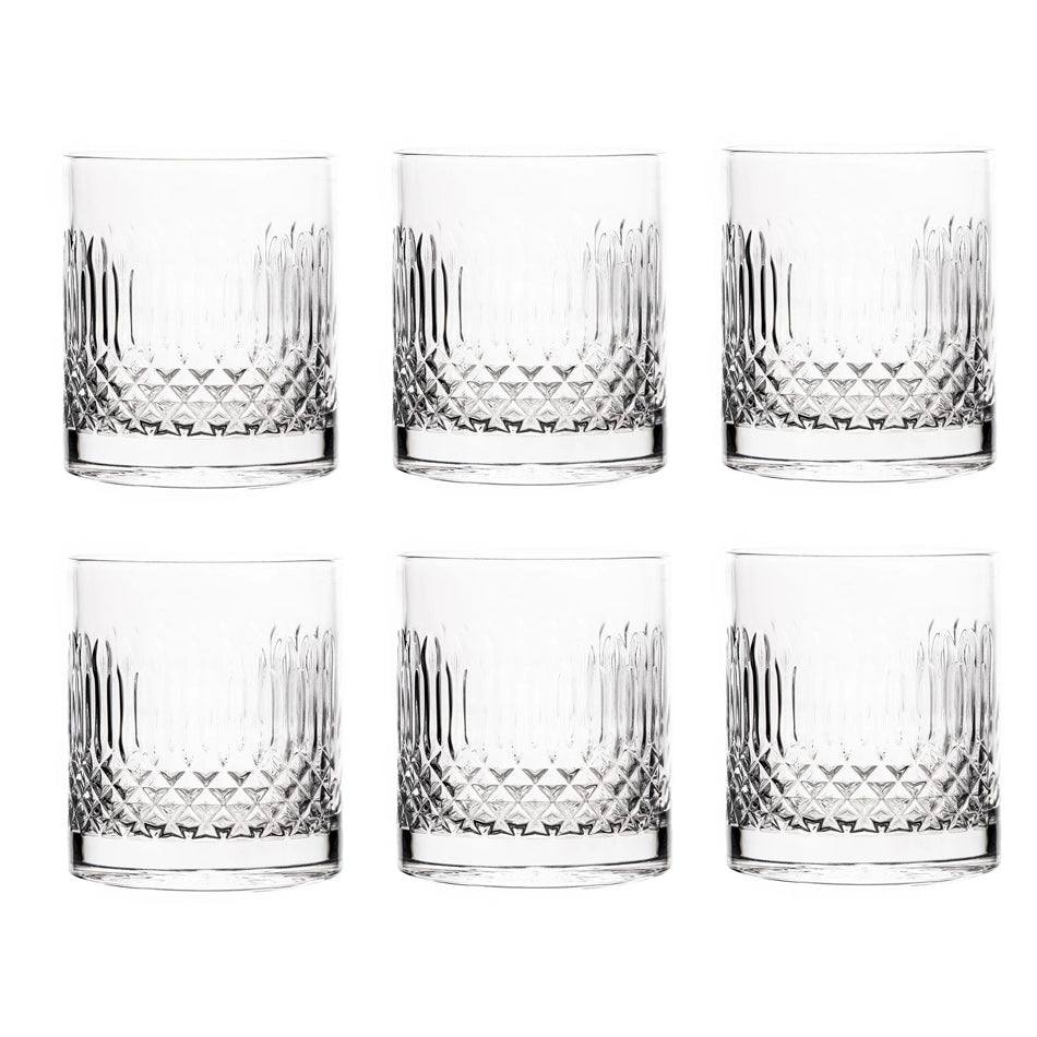 Diamante Whiskey Tumblers 380ml, Set of 6 - Image 3