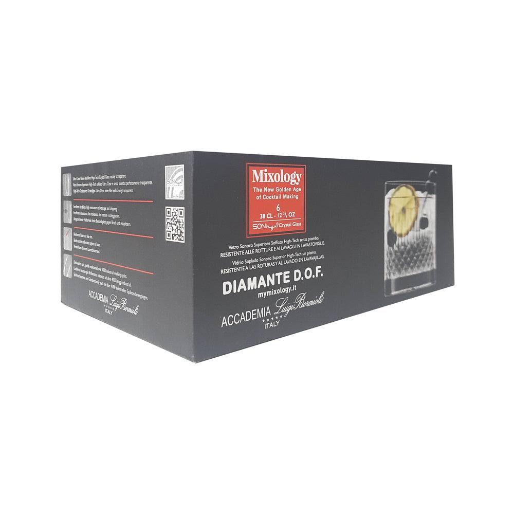Diamante Whiskey Tumblers 380ml, Set of 6 - Image 8